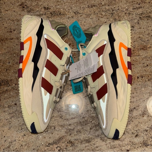 ADIDAS Niteball 'Sand Wild Sepia' NWT ID4088 Size 7.5 - Picture 3 of 9